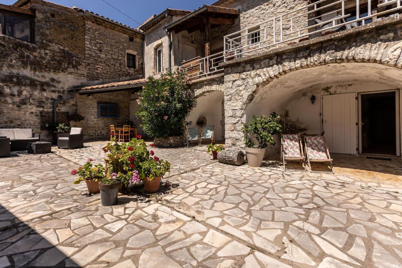 Les Monteils Hotel Grospierres Kültér fotó